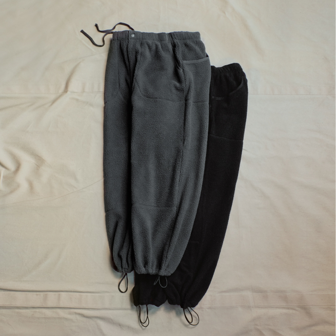 Warm fleece wide pants | ENGINEERED GARMENTS