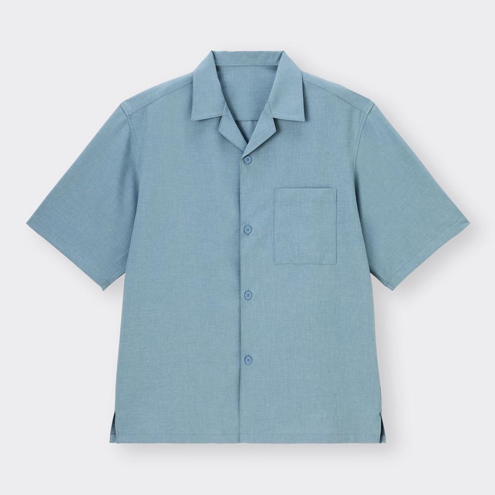 Dry open collar shirt