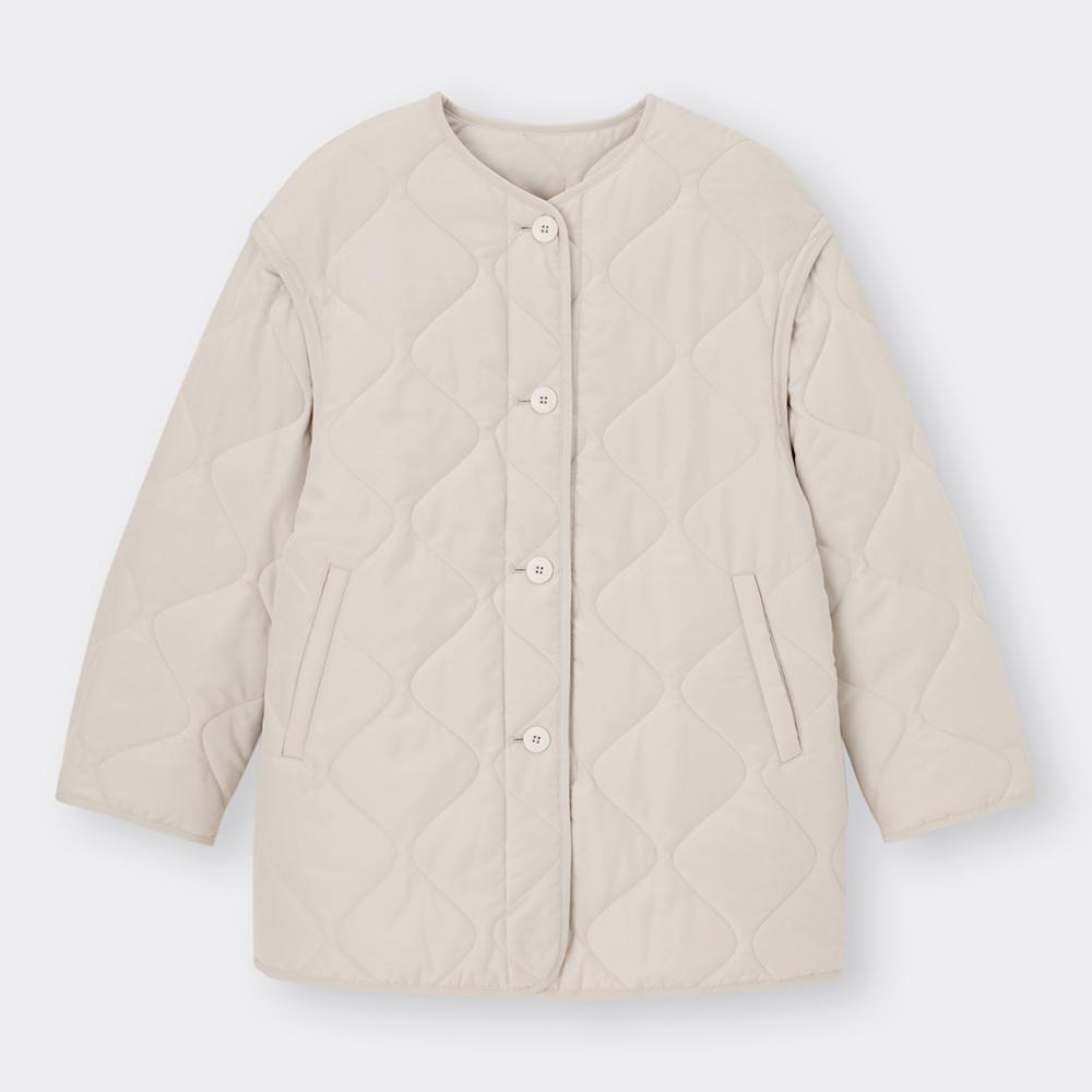 HEAT PADDED 2WAY Oversized Jacket