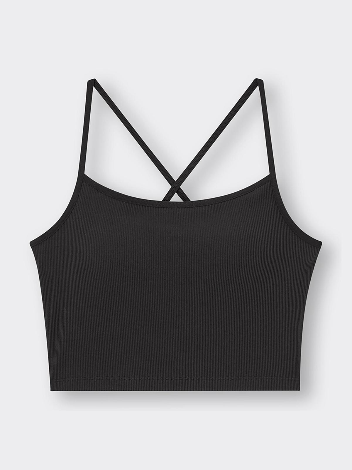 Bra-Feel 2WAY Cropped Camisole」的穿搭靈感 - GU香港