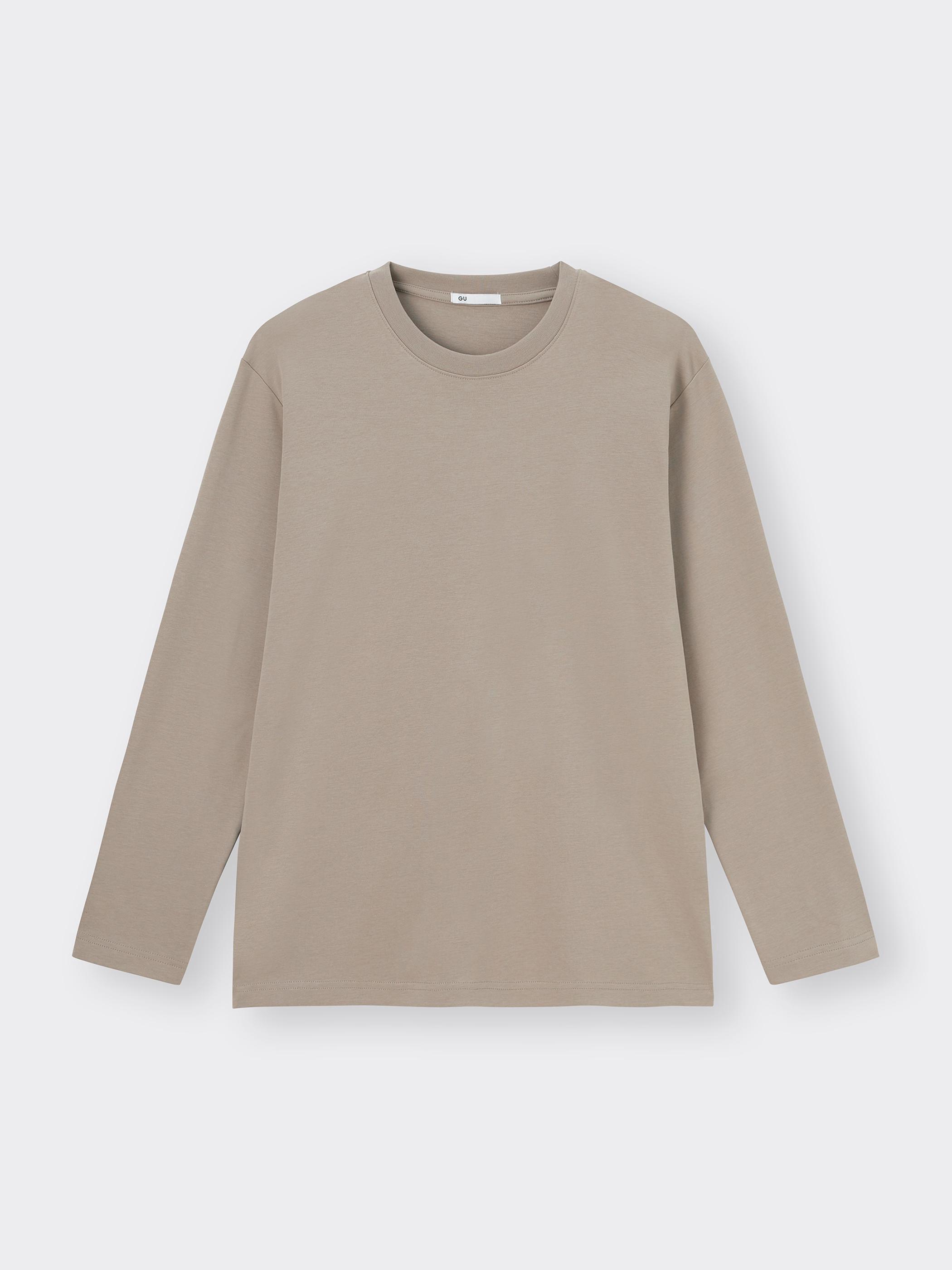 男裝Soft Cotton Crew Neck T-Shirt/L - GU香港