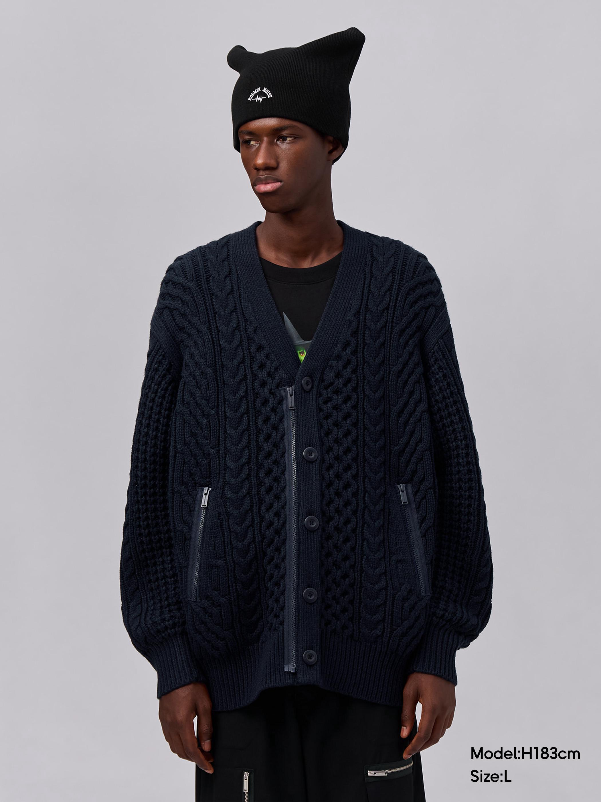 男裝Cable Knit Cardigan/UNDERCOVER - GU香港