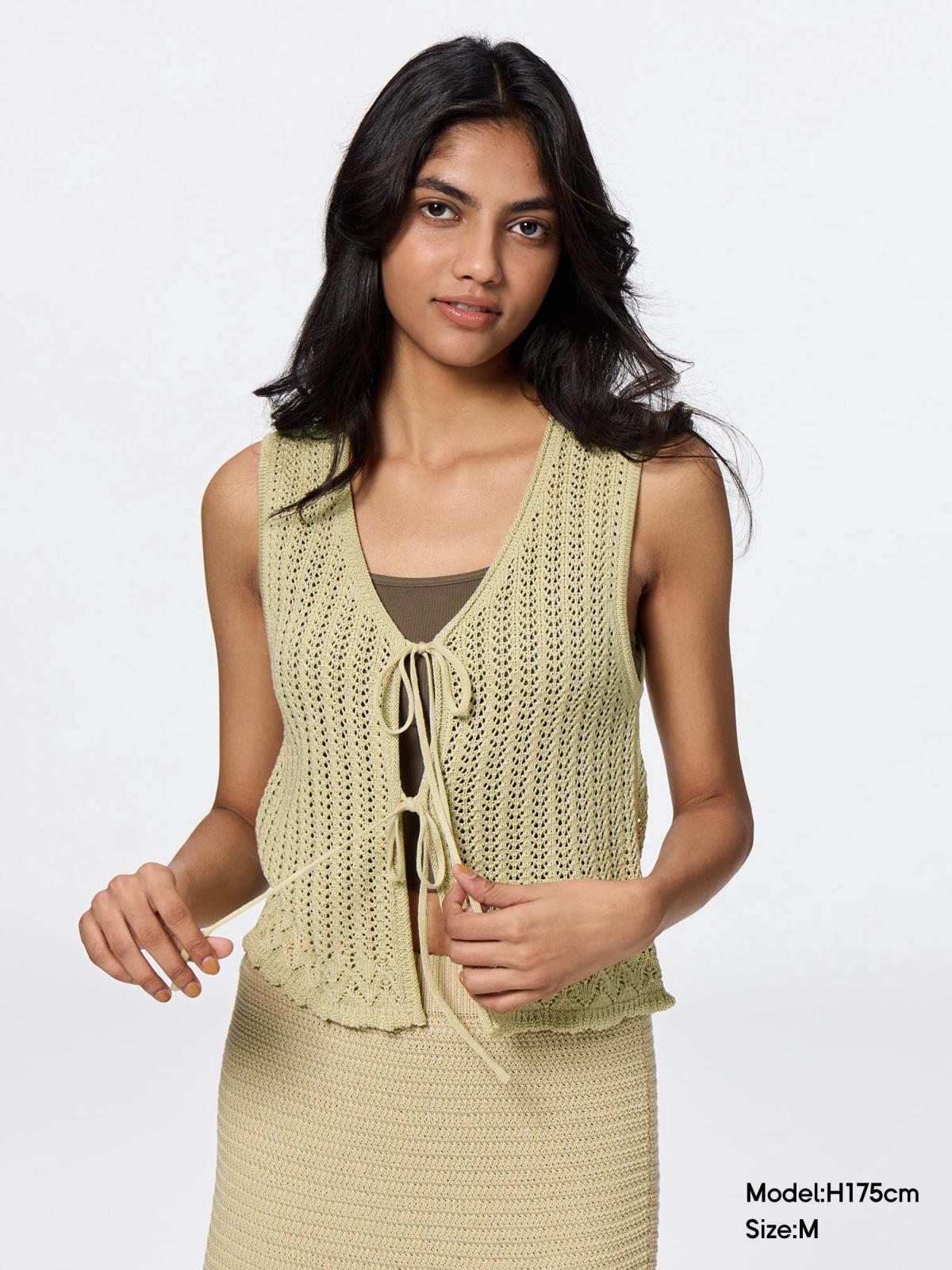 Narrow Ribbon Choker、Ribbed Cropped T-Shirt/L」| GU的穿搭理念