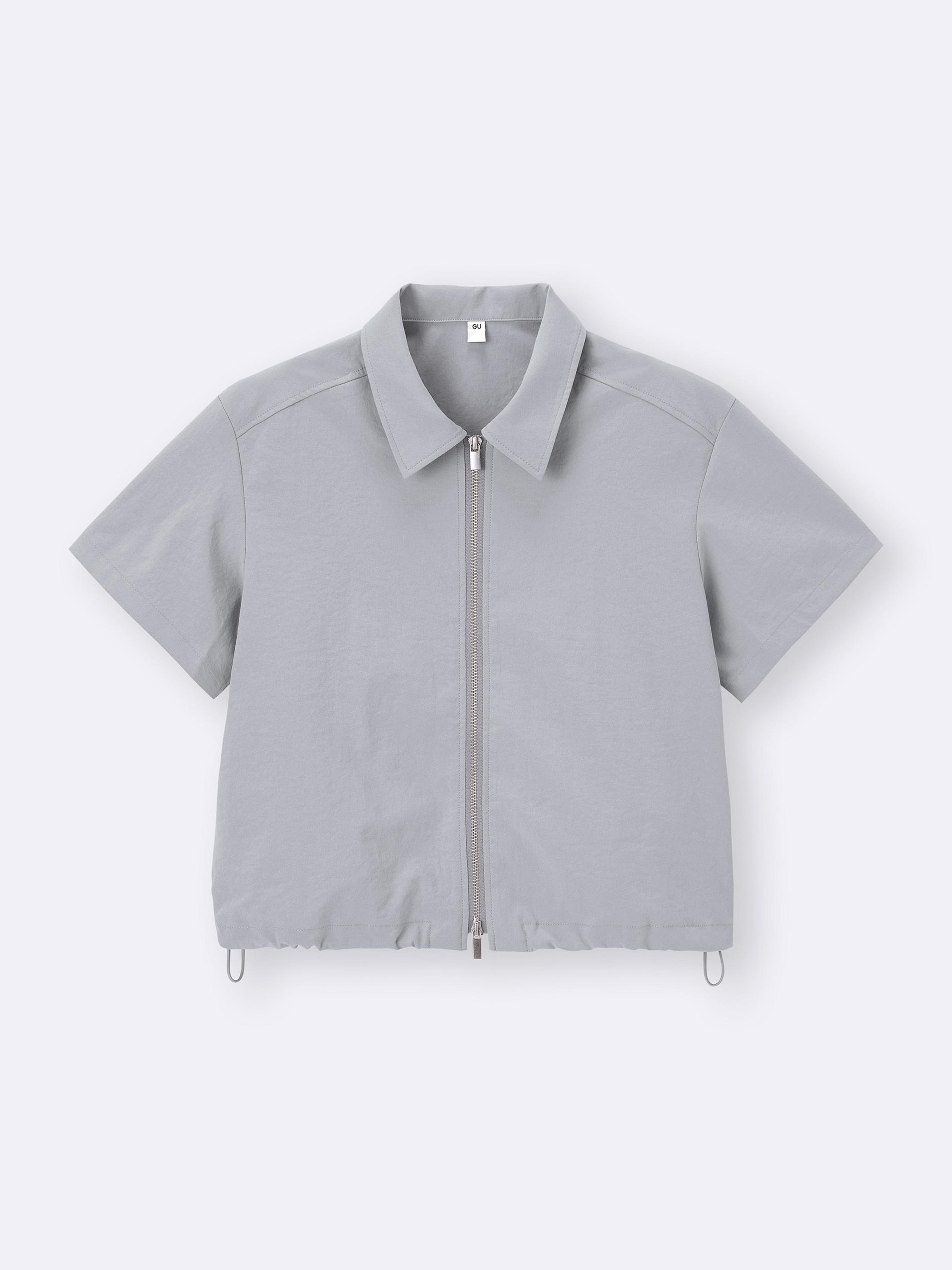 あ⋈ちゃん キープ 女裝Front Zip Shirt/S - GU香港