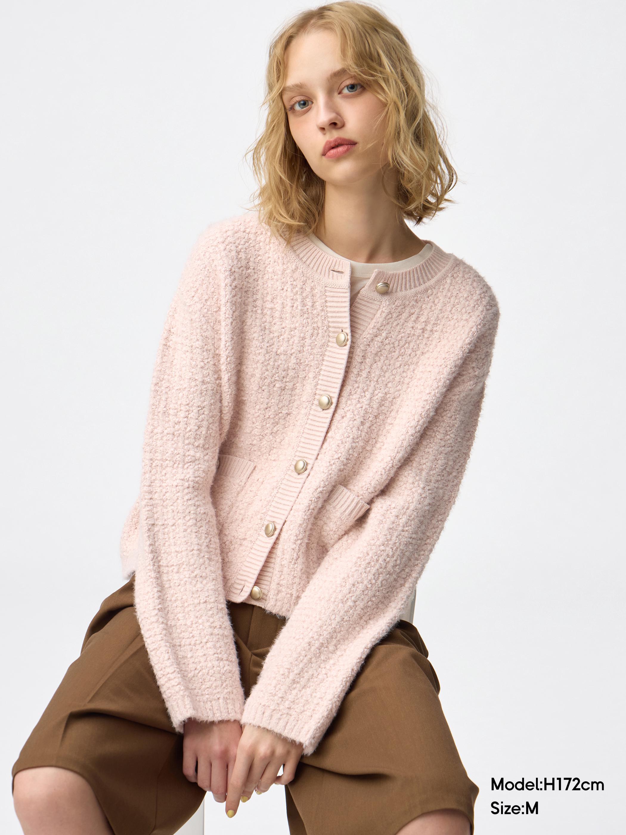女裝Tweedy Knitted Cardigan - GU香港