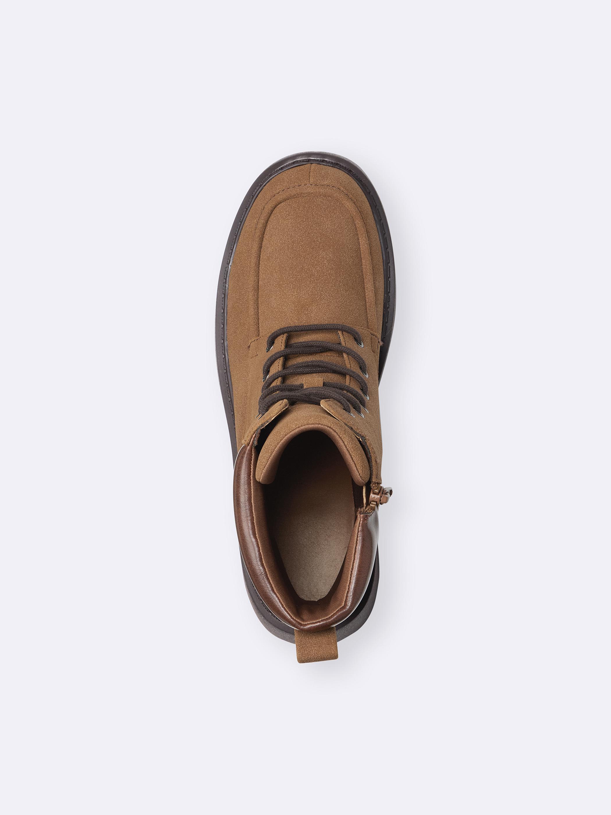 女裝Volume Sole Lace Up Boots - GU香港