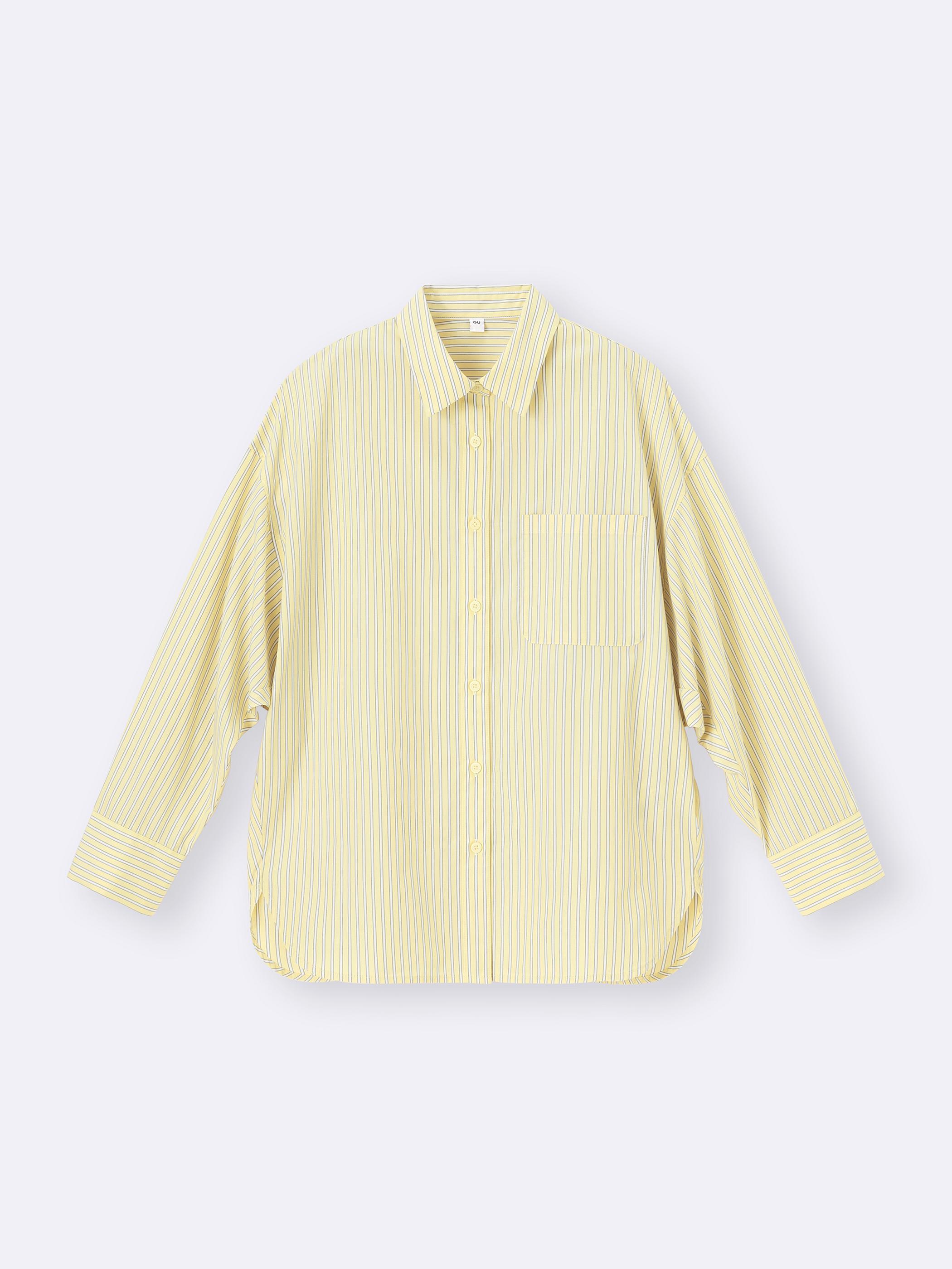女裝Dolman Sleeve Striped Shirt - GU香港