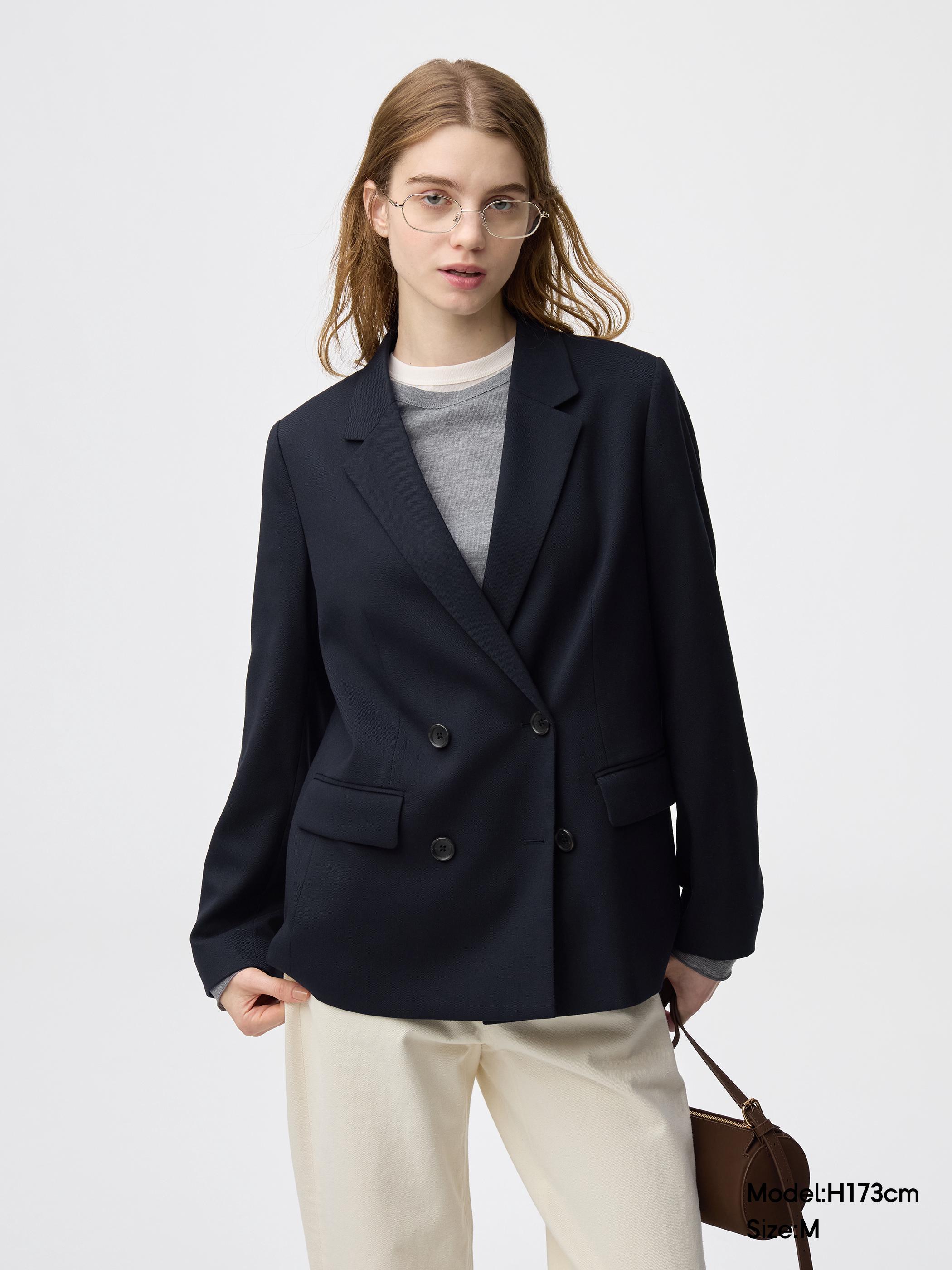 女裝Double Breasted Jacket/Z - GU香港