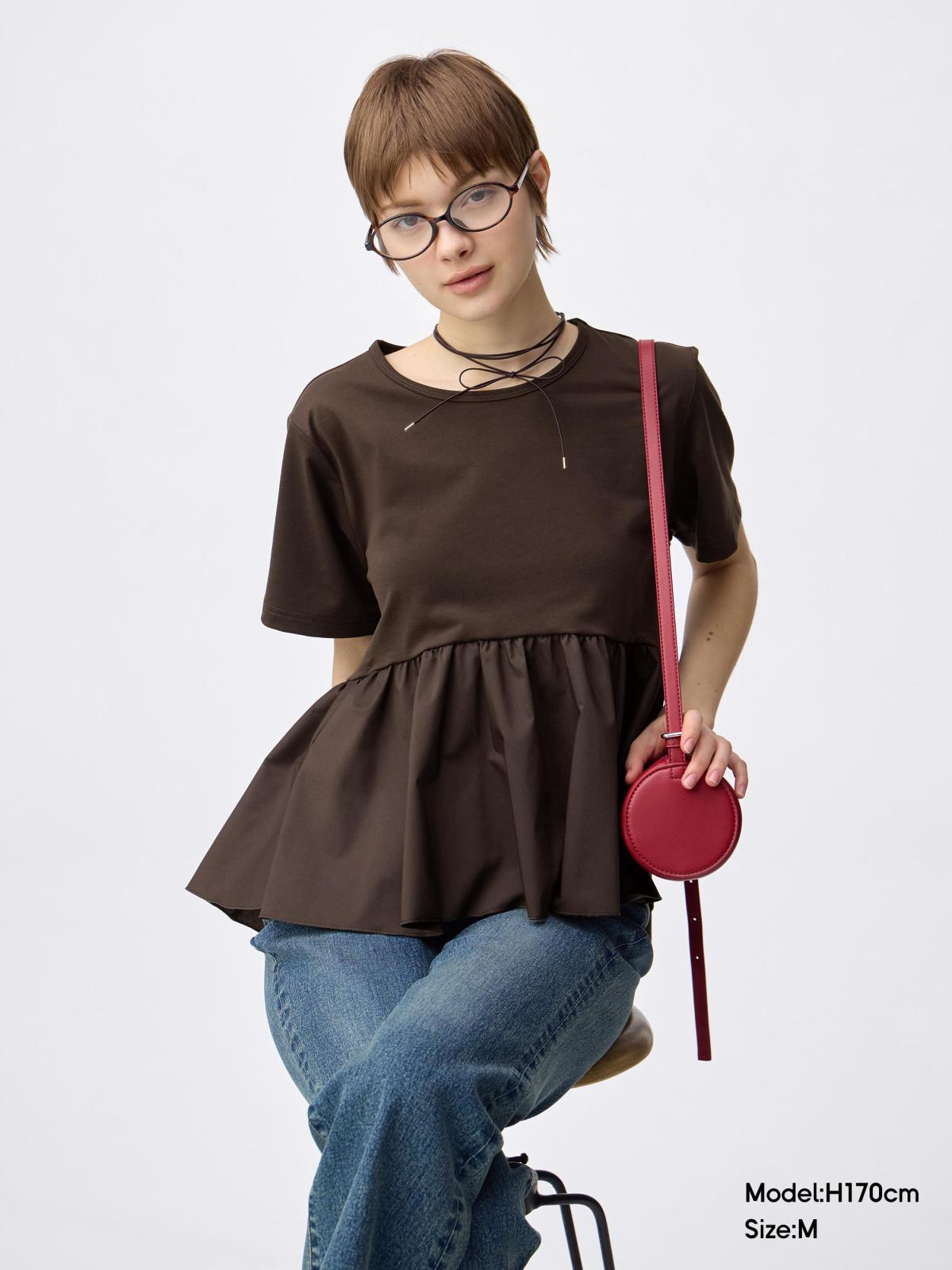 専用❤ Protection Twill Cap/Logo、Woven Combination T-Shirt」| GU的穿搭理念