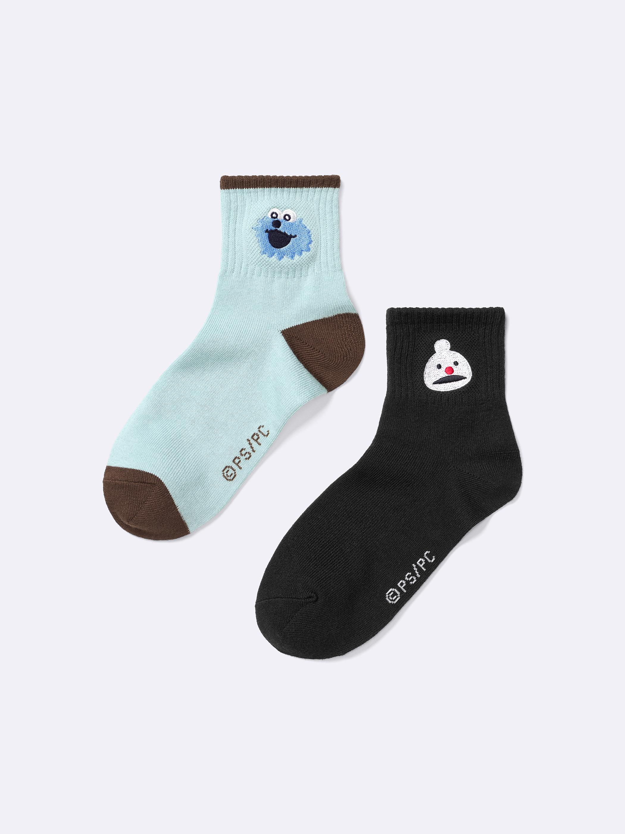 女裝Socks 2-Pack/PUPPETSUNSUN/A - GU香港