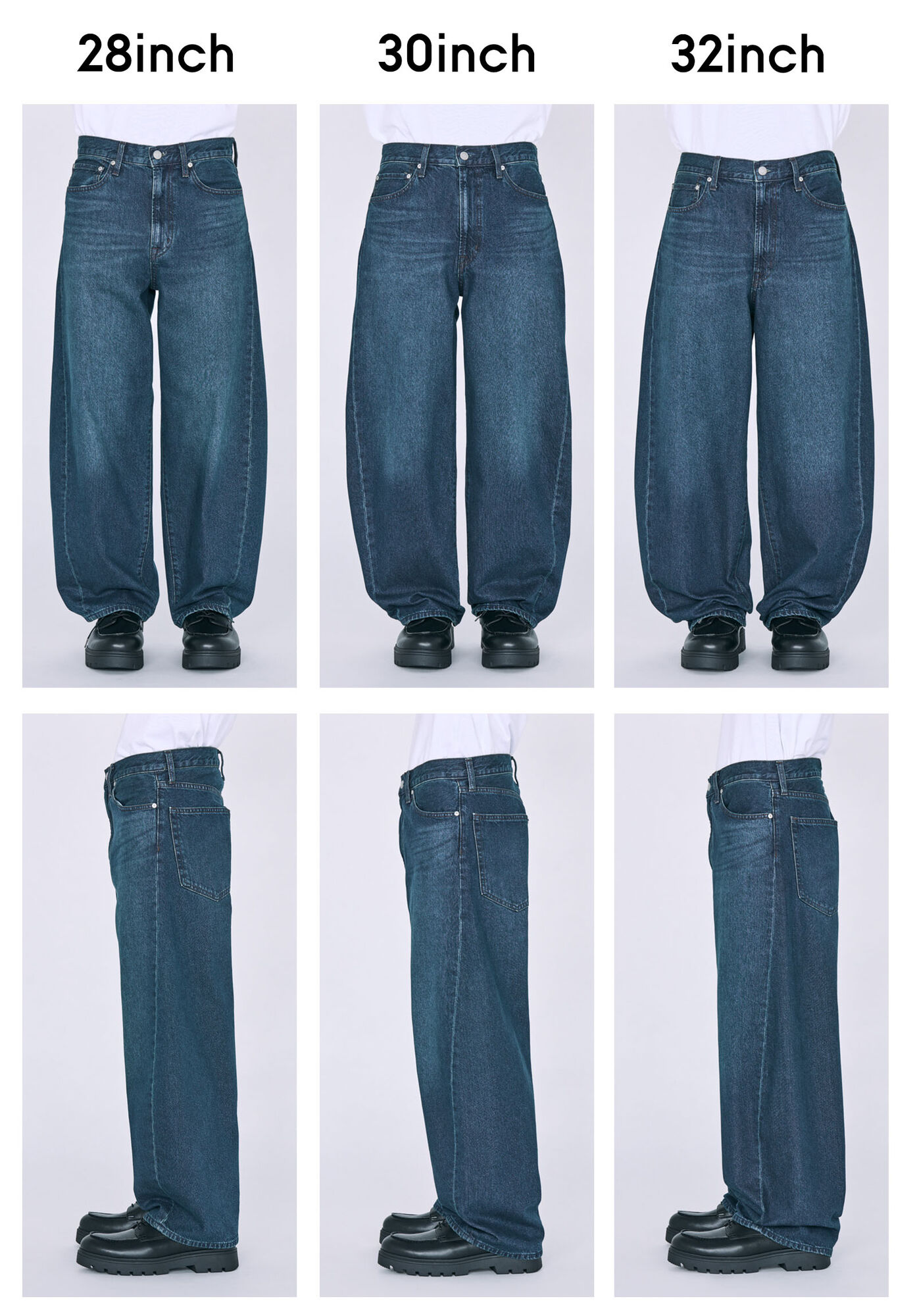 身長165cmの着比べ画像