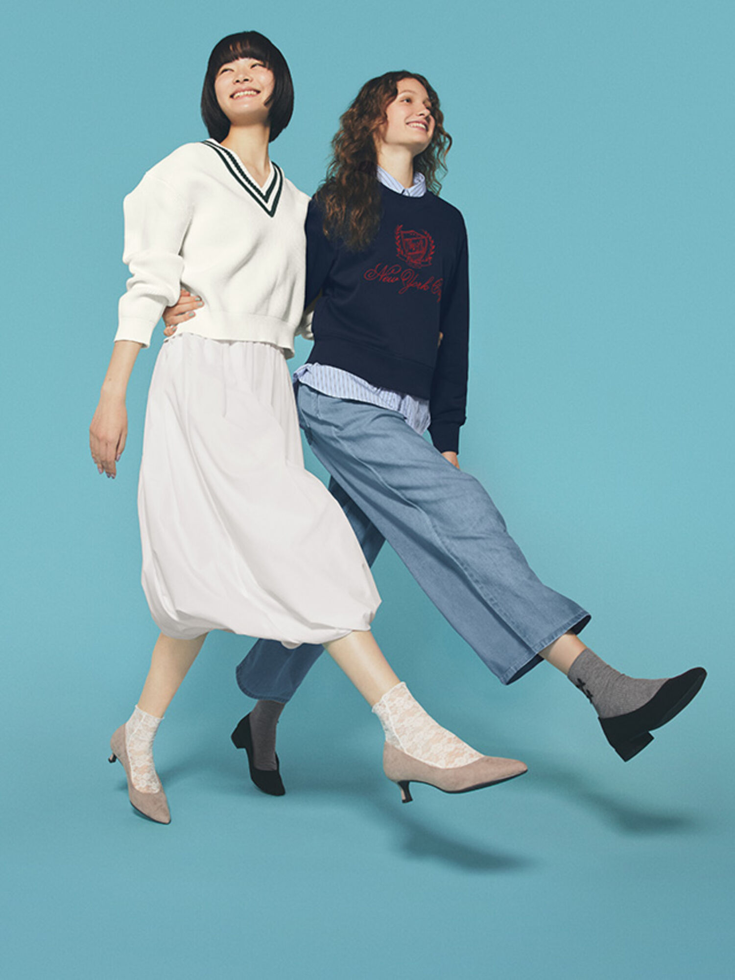 2025春トレンド“プレッピースタイル”ってなに？どう着こなす？｜GU TOPICS