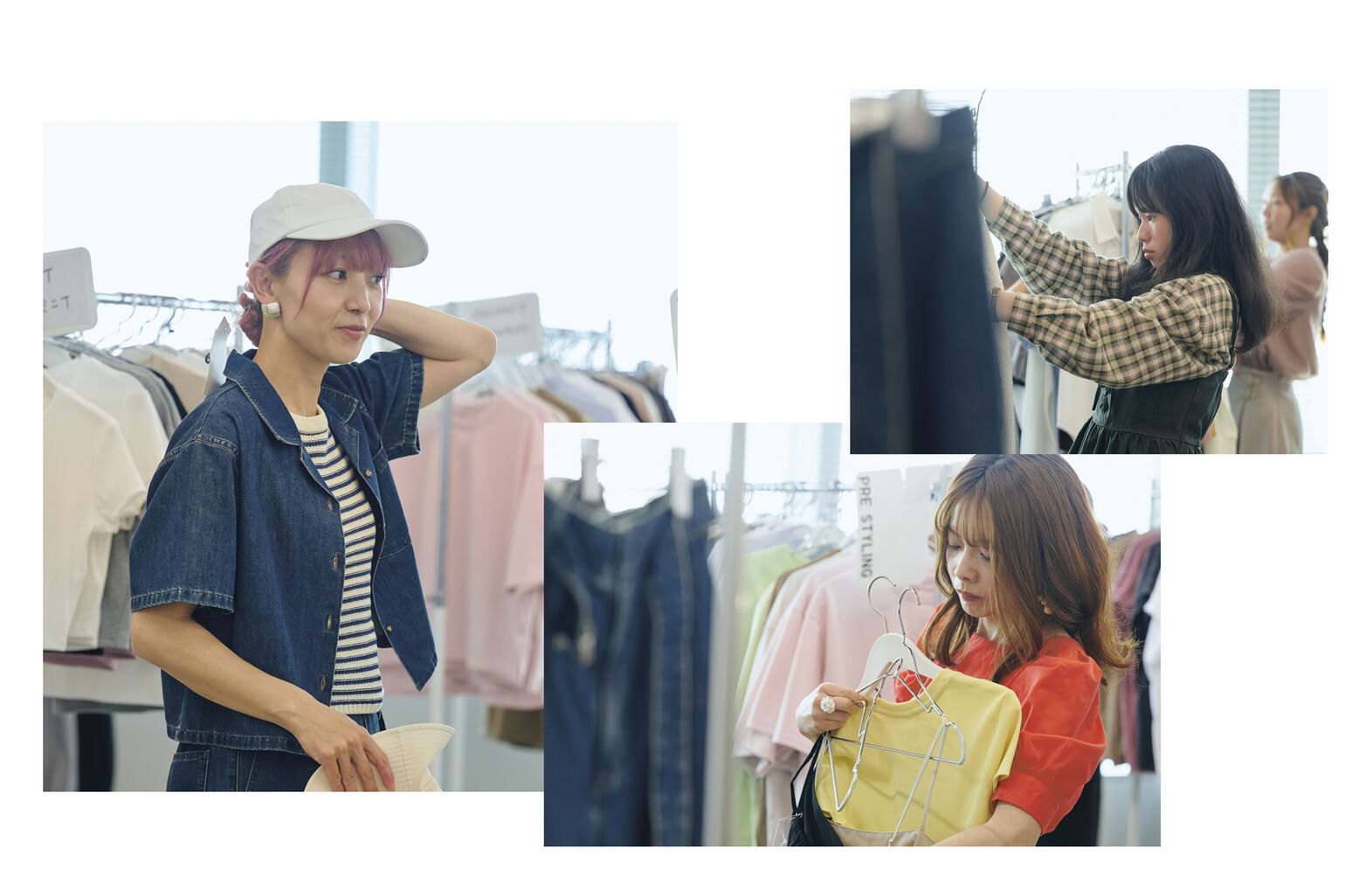 イベント中はGU MANIAのみなさんが、ジーユー好きならではの「わたしならこう着る！」という熱い想いでコーデを提案してくれました！