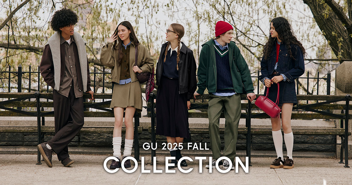 GU公式 ジーユー2025年 秋コレクション