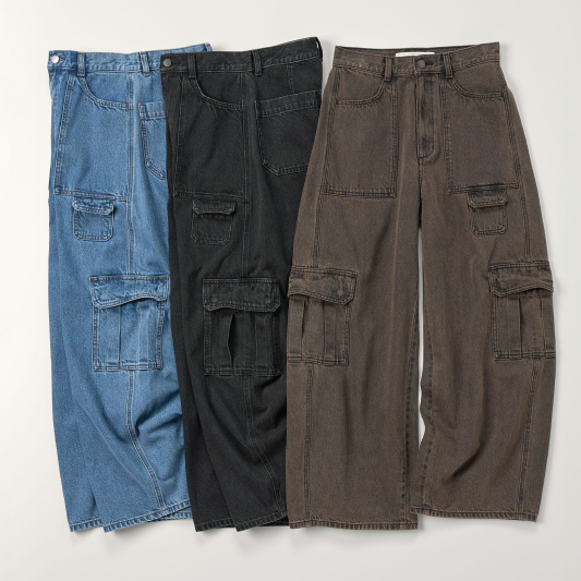 Barrel utility jeans by rokh