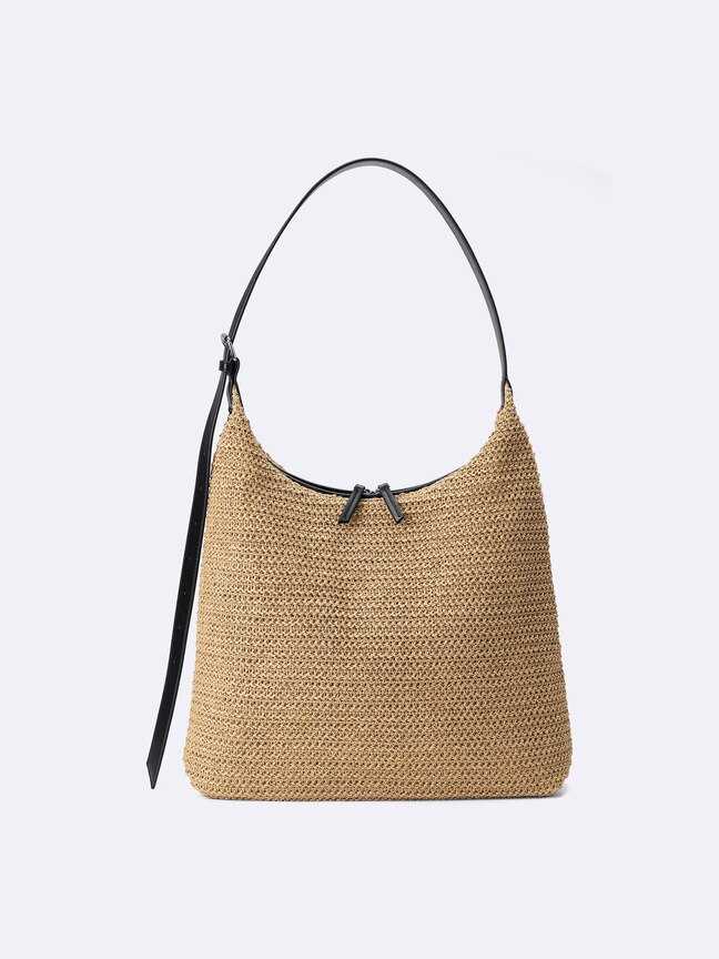 W's 2WAY long belt crochet bag