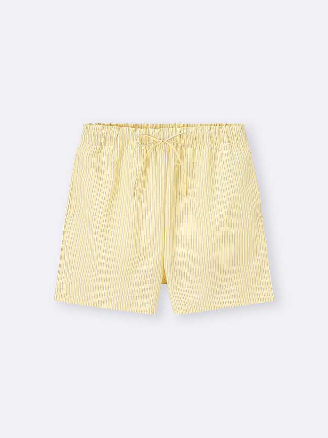 W's pajamas short pants/striped