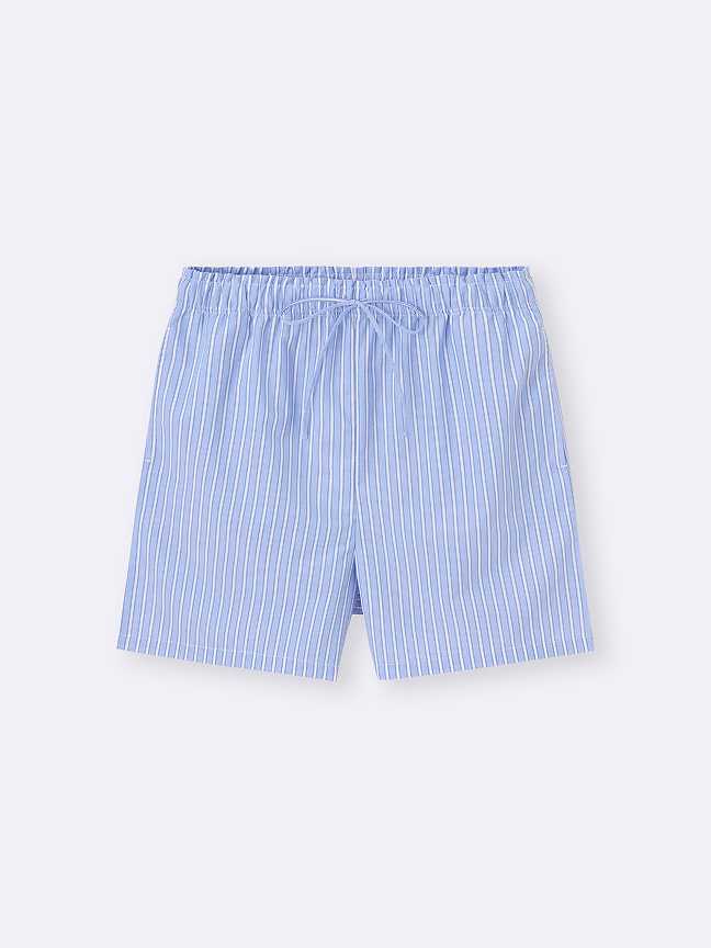 W's pajamas short pants/striped