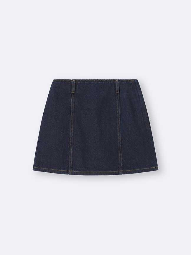 Denim Skort