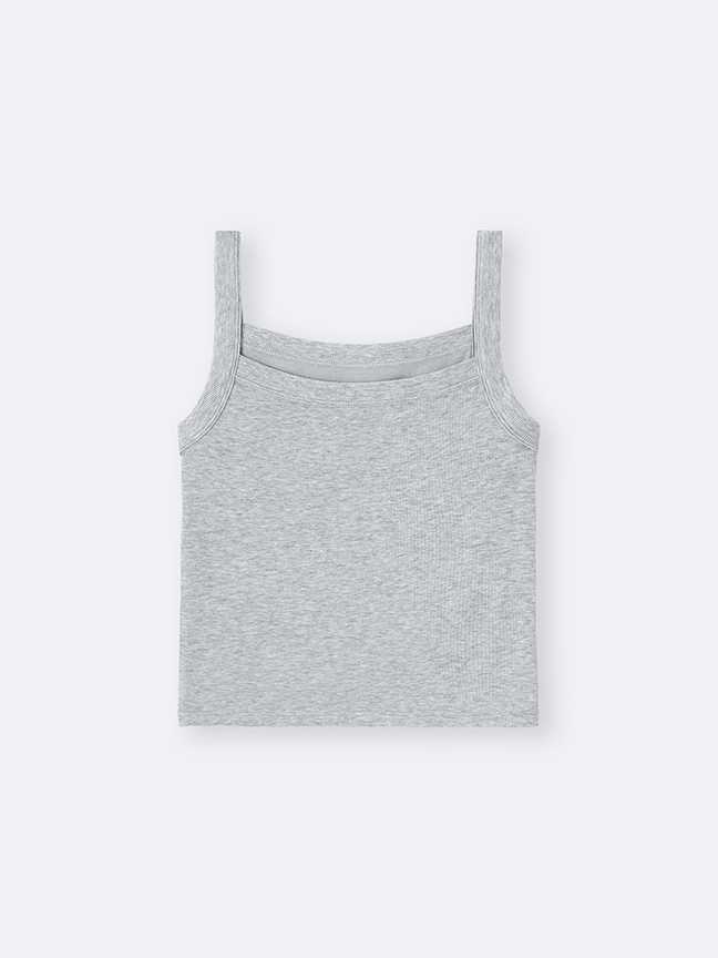 Cotton Blend Square Neck Camisole/dry