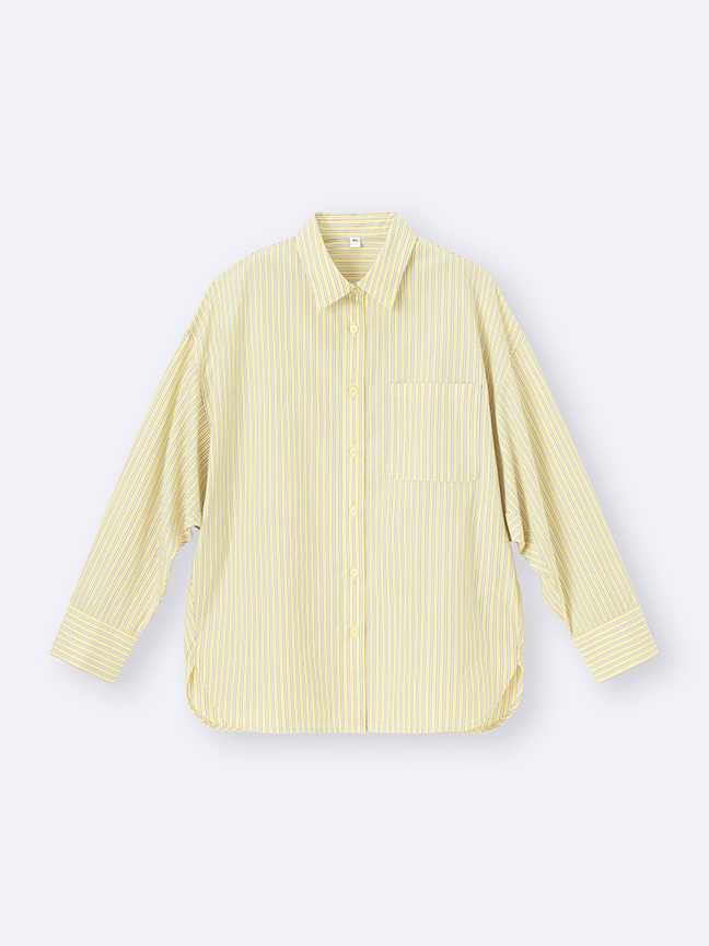 Dolman Sleeve Striped Shirt