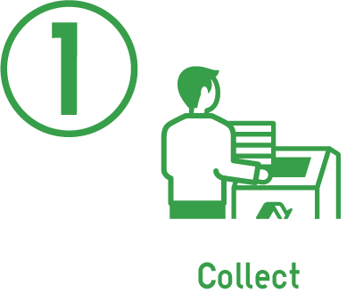 We collect secondhand UNIQLO and GU clothing that customers no long need in RE.GU boxes placed in each store. 