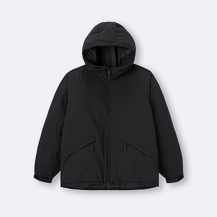 ユニセックス ウォームパデッドパーカ