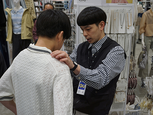 ファッションのコーディネートを楽しめる体験イベント