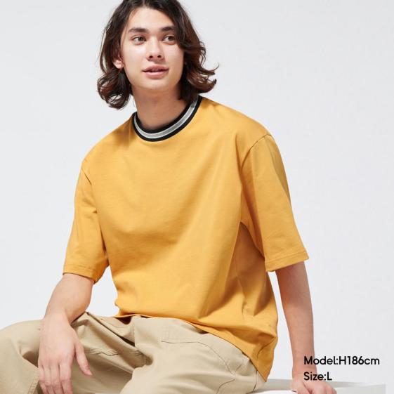 英字logo五分袖寬鬆T-Shirt main image 1