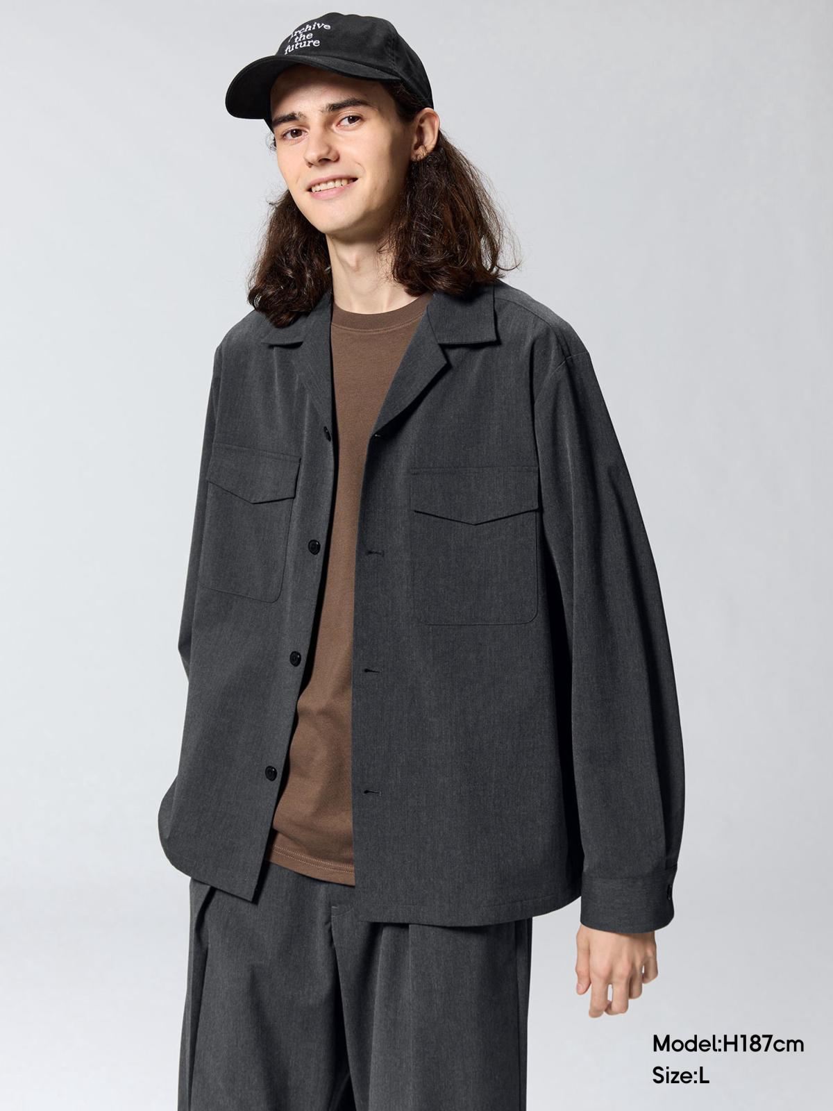 男裝 雙口袋開領襯衫 | UNIQLO 比價 | UQ 搜尋