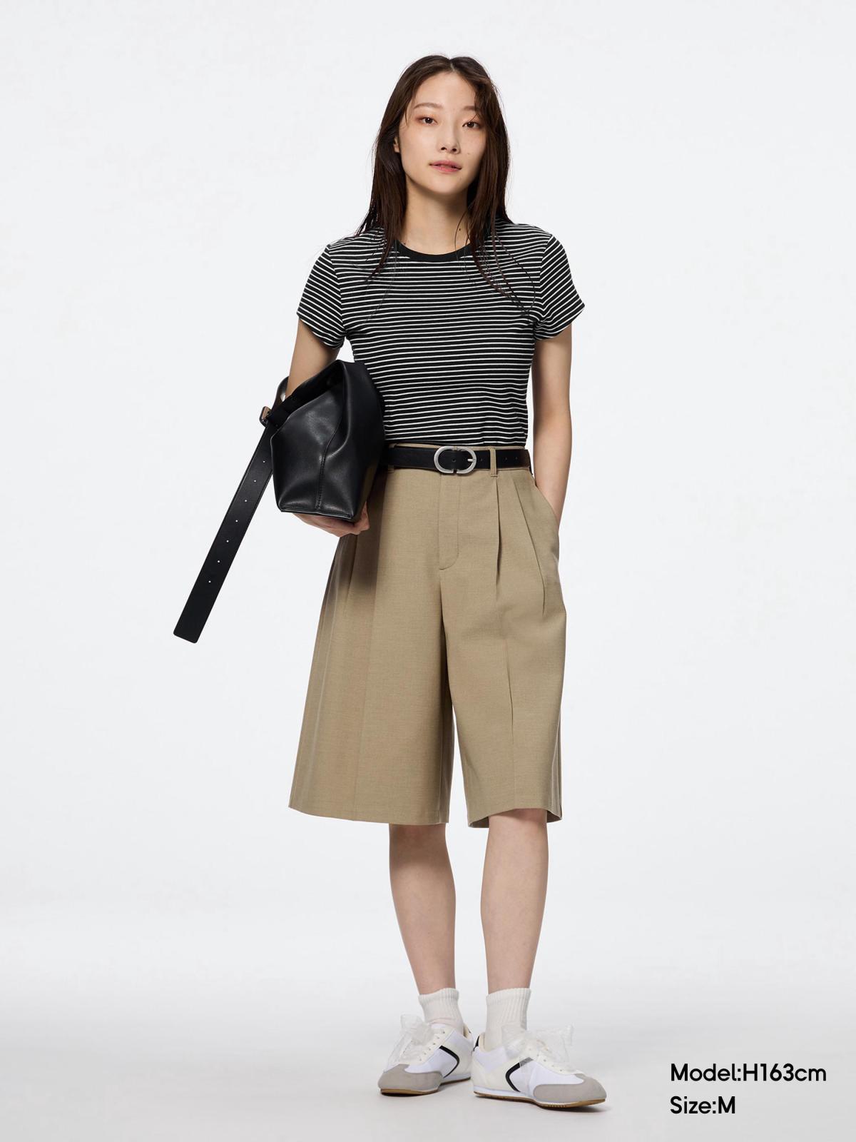 女裝 百慕達短褲NTQ(膝下長度)