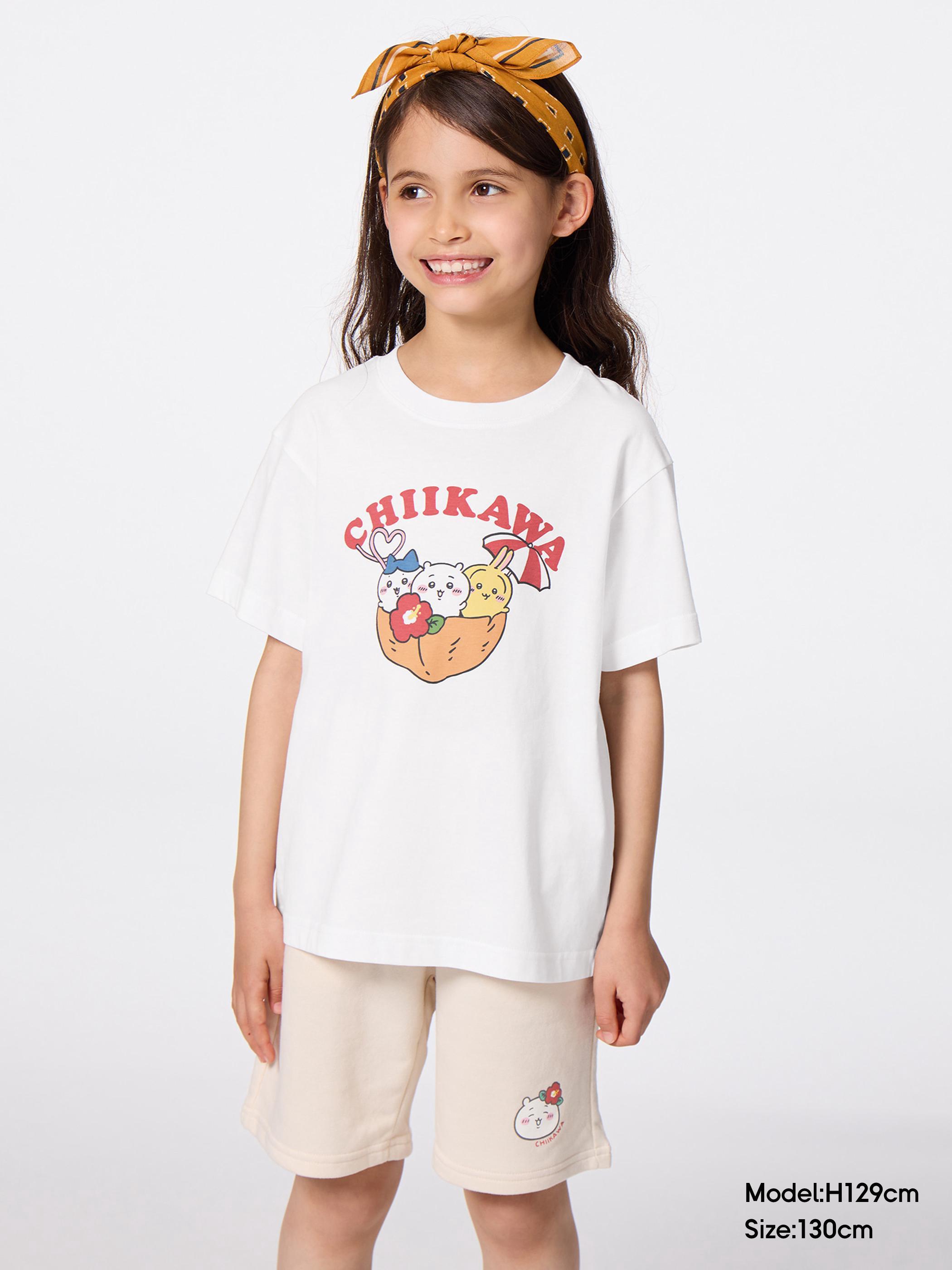童裝印花T恤CHIIKAWA1 - GU台灣