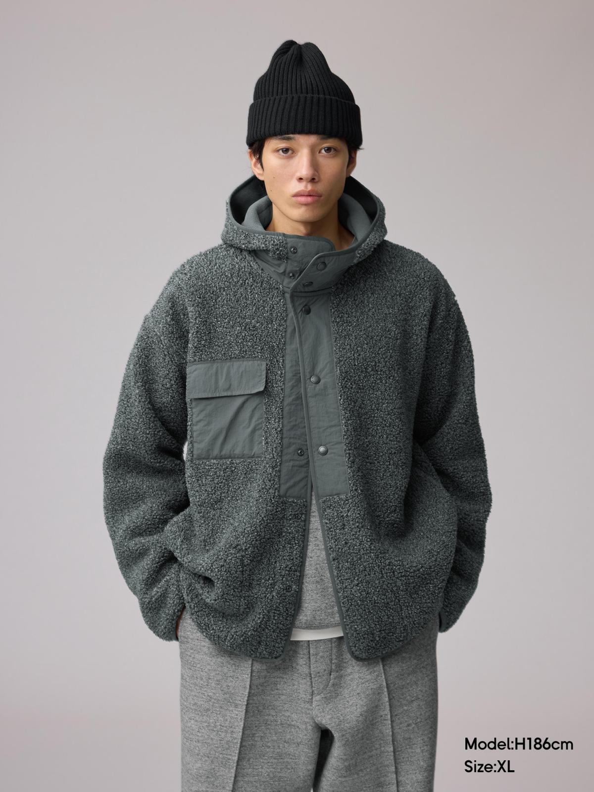 刷人造毛連帽外套 ENGINEERED GARMENTS3