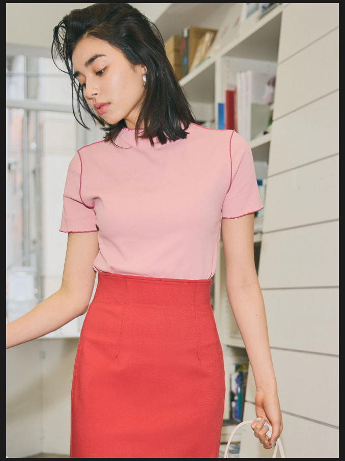 ピンク×赤のコーディネートこそ挑戦して_2